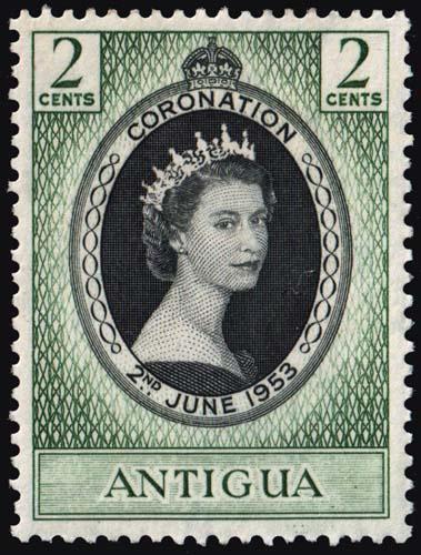 Antigua - Scott 106 - Mint-Hinged - Paper Adhesion on Back