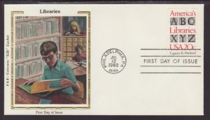 US 2015 America's Libraries 1982 Colorano U/A FDC