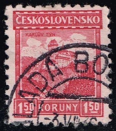 Czechoslovakia #133 Karlstein Castle; Used (0.25)