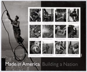 MALACK 4801 VF NH, Forever Building a Nation Sheet, ..MORE.. sheet4801t