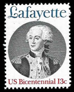 PCBstamps   US #1716 13c Lafayette Landing, MNH, (15)