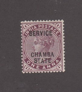 India (Chamba) Scott #O2 MH