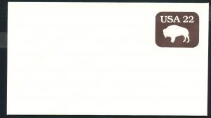 US Scott's # U608 22 Cent-Buffalo-Envelope-Unused