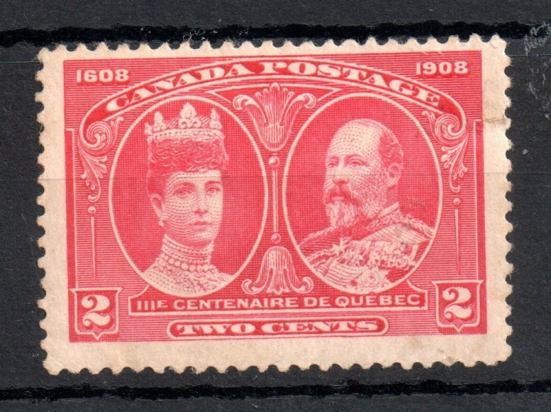 Canada 1908 2c Quebec mint MH #98 WS14123