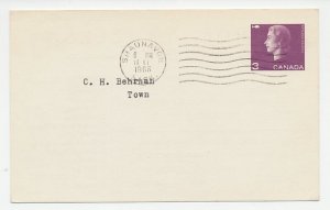 Postal stationery Canada 1966 BPOE - Benevolent and Protective Order of Elks