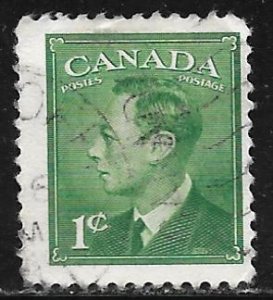 Canada 289: 1c George VI, used, F-VF