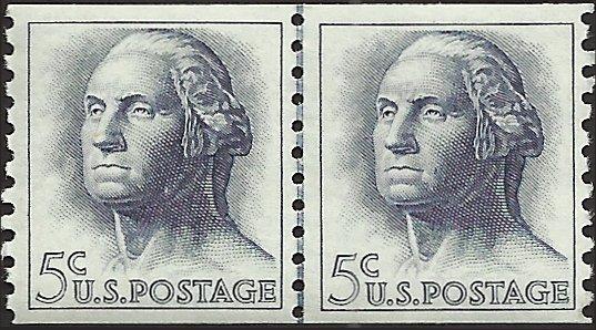 # 1229 - MNH - Pair - George Washington