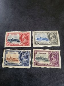 Stamps Bermuda 100-3 never hinged