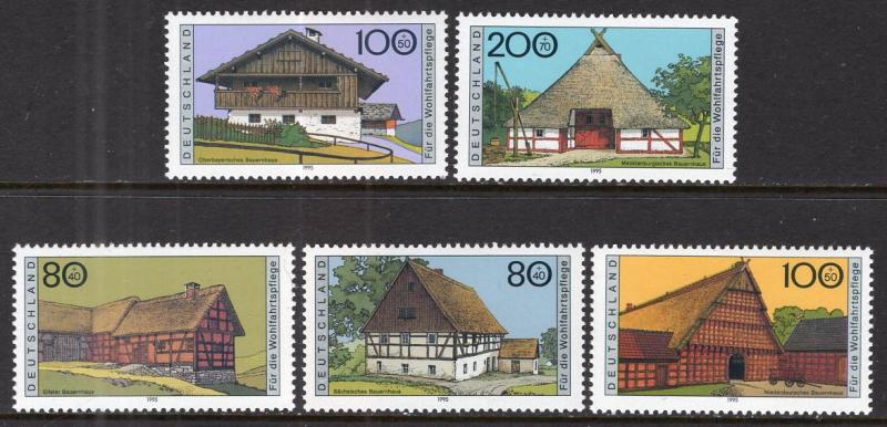 Germany B785-B789 Architecture MNH VF