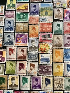 50 Stamp INDONESIA Fun Pack // Lot of 50 Different INDONESIAN Stamps / USED