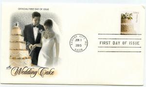 5000 Two Ounce Wedding Cake, ArtCraft FDC