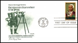 US 1804 Benjamin Banneker Artmaster U/A FDC