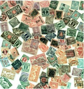 Danzig Stamp Collection of 100 Different Stamps