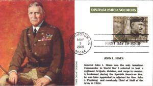 #3393 John L. Hines Tom's FDC