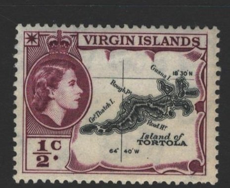 British Virgin Islands Sc#115 MH