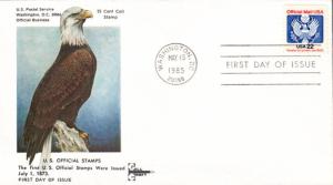 #O136 Official - Eagle Gillcraft FDC