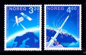 Norway - Scott #989-990 - MNH - SCV $7.25