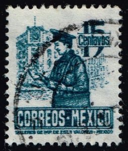 Mexico #825 Postman; Used (0.25) (3Stars)