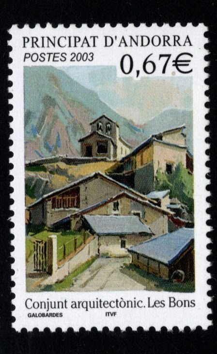 (French) Andorra Scott 568 MNH** stamp