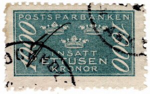 (I.B) Sweden Revenue : Post Office Savings Bank 1000Kr