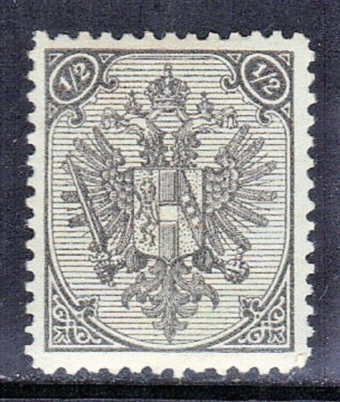 BOSNIA & HERZEGOVINA SC #1 MNH 1/2n 1894 COAT OF ARMS