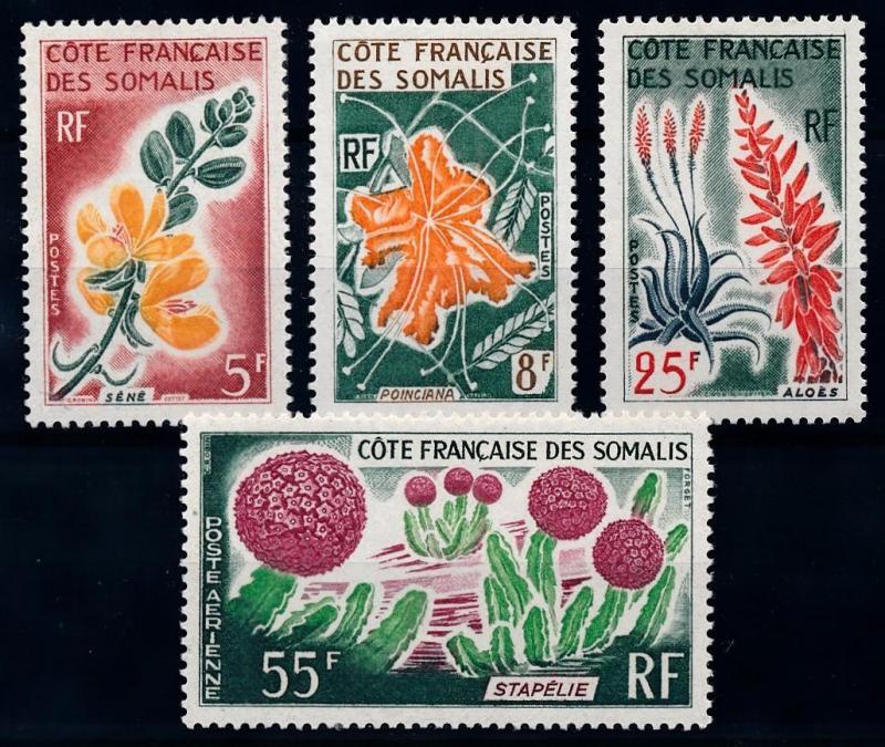 [66208] French Somali Coast 1966 Flora Flowers Blumen Blossom Bluten  MLH