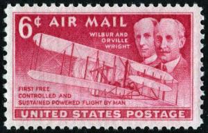 SC#C45 6¢ Wright Brothers (1949) MNH