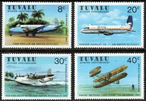 Tuvalu Sc #142-145 MNH