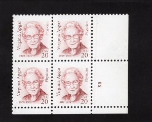 2179 Virginia Apgar, MNH LR-PB/4 (#B2)
