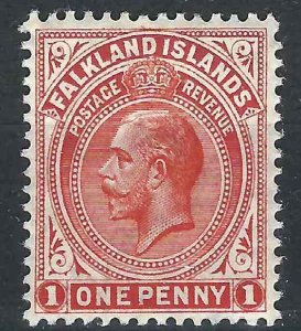 Falkland Is 31 SG 61 MVLH VF 1912 SCV $5.00