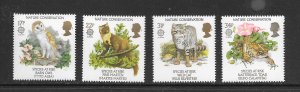 GREAT BRITAIN #1141-4 NATURE CONSERVATION MNH