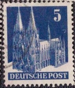 Germany 636a 1948 Used