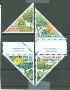 Pitcairn Islands #567-570 Mint (NH) Single (Complete Set)