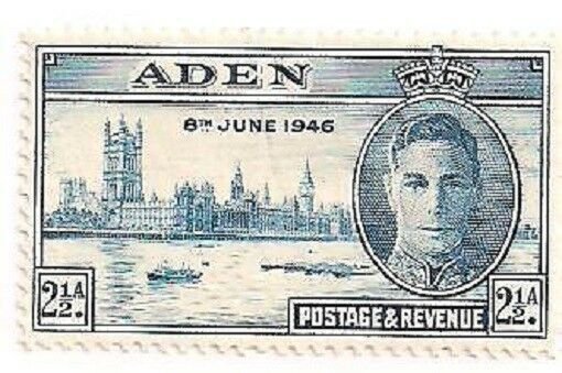 Aden Stamp- 1946 - Mint/H- 2 1/2A