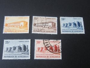 Venezuela 1956 Sc C613,615-18 FU