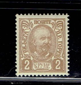 MONTENEGRO SCOTT#64 1902 2k PRINCE NICHOLAS I - MNH