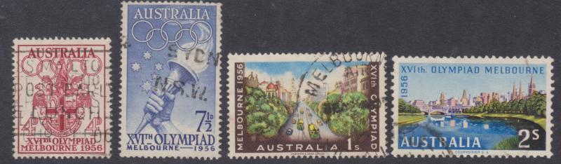 Australia Melbourne Olympic Games 1956 # 290/3 FU Set