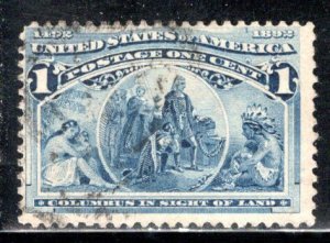 United States Scott # 230, used