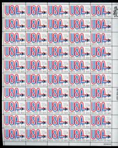 UNITED STATESS  20c USA   SCOTT#C75   FULL SHEET OF 50  MINT NH