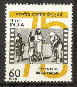 India 1989 75 Years of Indian Cinema MNH