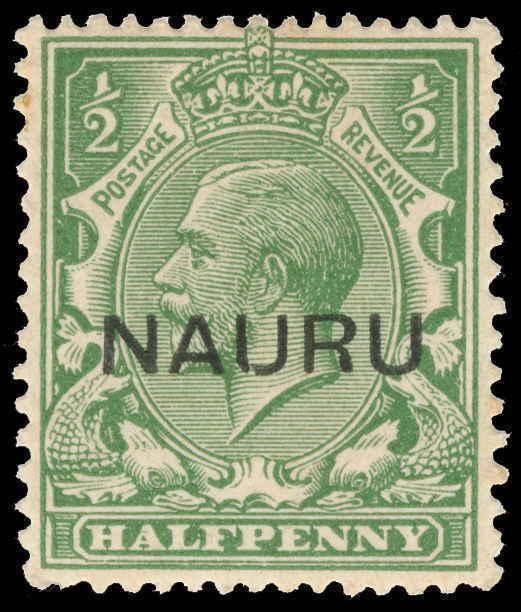 Nauru Scott 1b Gibbons 13 Mint Stamp