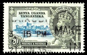 Kenya Uganda Tanganyika 42  - used