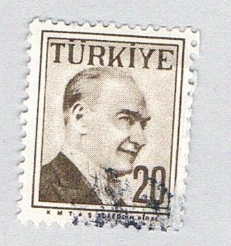 Turkey 1274 Used Kemal Ataturk 1957 (BP75209)