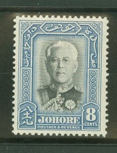 Johore #127 Unused Single