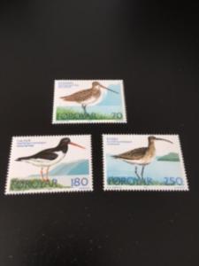 Faroe Islands sc 28-30 MNH comp set