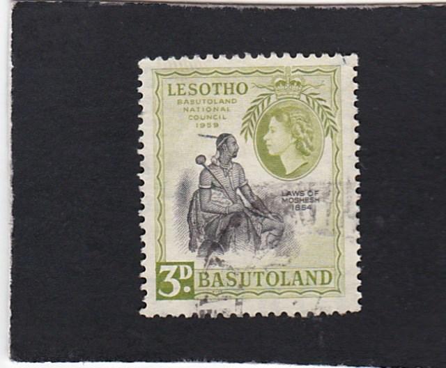 Basutoland #58 used