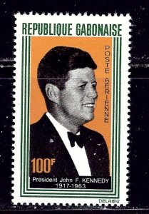 Gabon C27 MNH 1964 John F Kennedy    (ap2089)