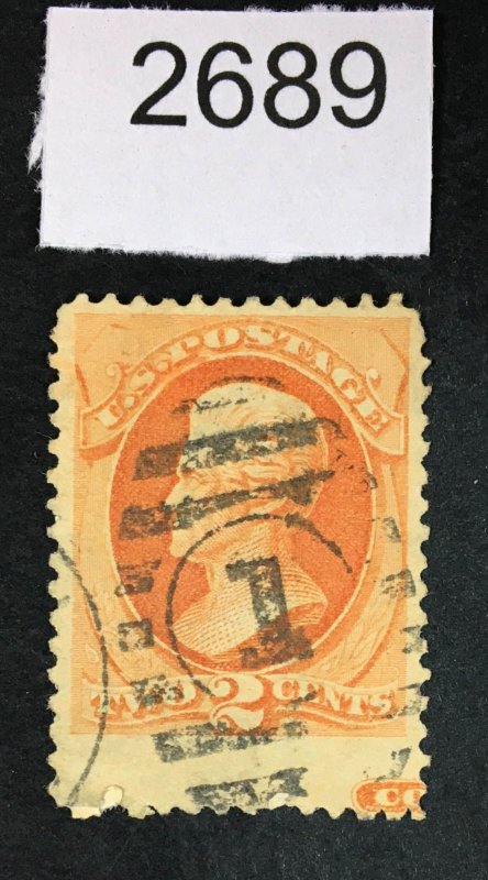 US # 183 USED $ LOT #2689