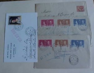 ANTIGUA 1937 FDC,1931 ,BARBUDA 1984