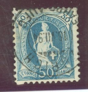 Switzerland #86b Used